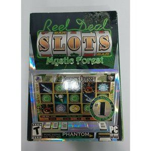 Reel Deal Slots: Mystic Forest (PC, 2006) CD-ROM Casino Computer Game